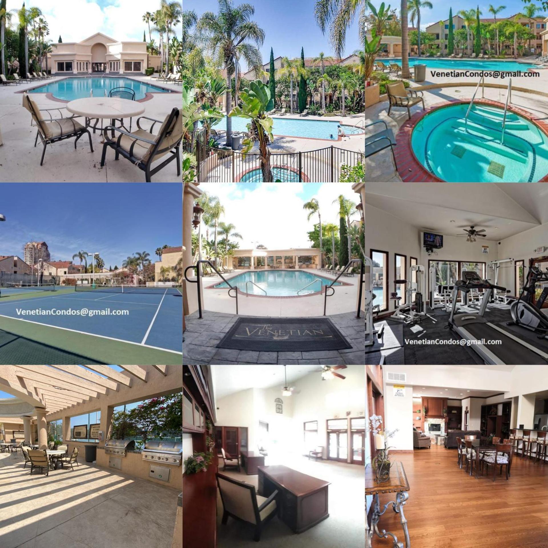 New Corner 2-story One Bedroom Venetian Vacation La Jolla Luxury Furnished Near And Utc Mall * San Diego